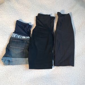 Maternity shorts